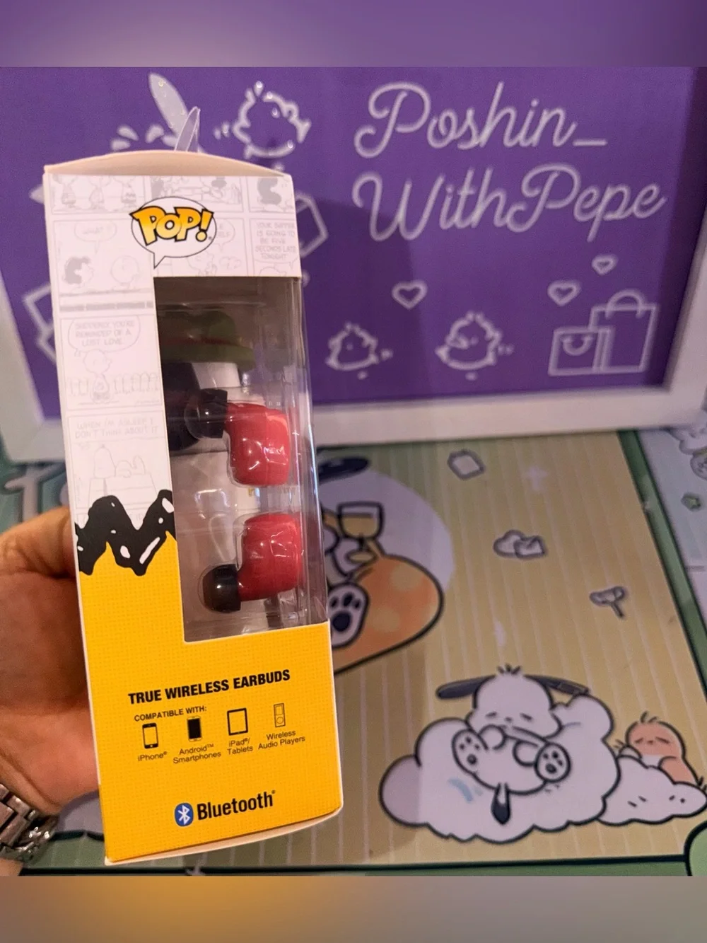 🐾NIB  Peanuts Beagle Scout Snoopy True Wireless Earbuds